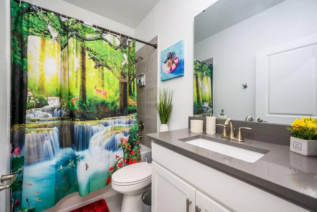 Close To Disney & Other Theme Parks,Private Heated Poolspa, Bbq & Game Rm キシミー エクステリア 写真